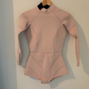 Cynthia Rowley Blush Surfing Wet Suit